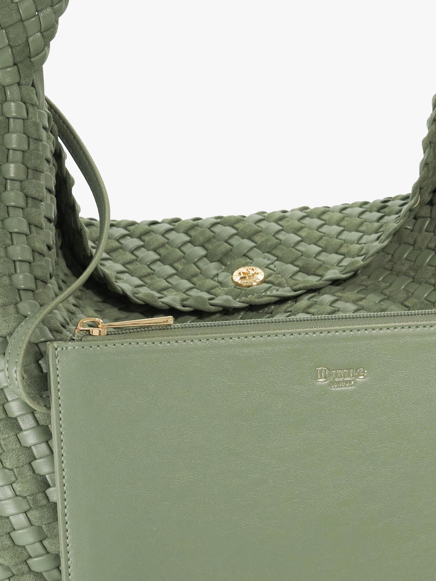 Dune London Deliberate gewebte Schultertasche (britische Marke)