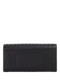 Dune London woven leather purse black - British product