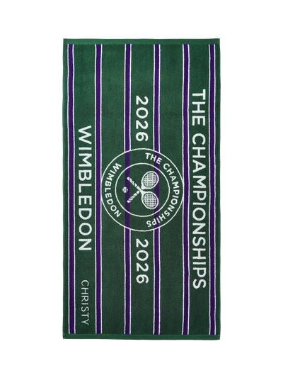 John Lewis Christy Wimbledon Championships 2026 Bath Towel 133x70cm- Buy online at McGrocer