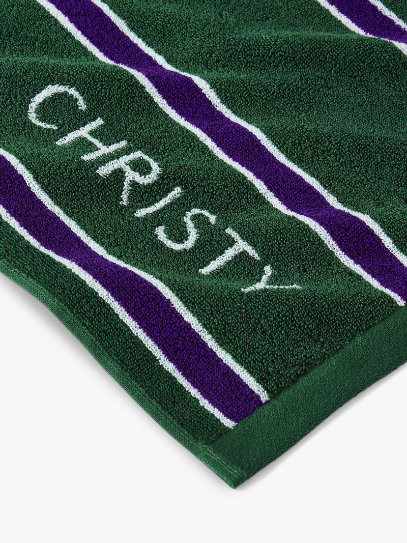 Christy Wimbledon Championships 2026 cotton towel, imported from the UK