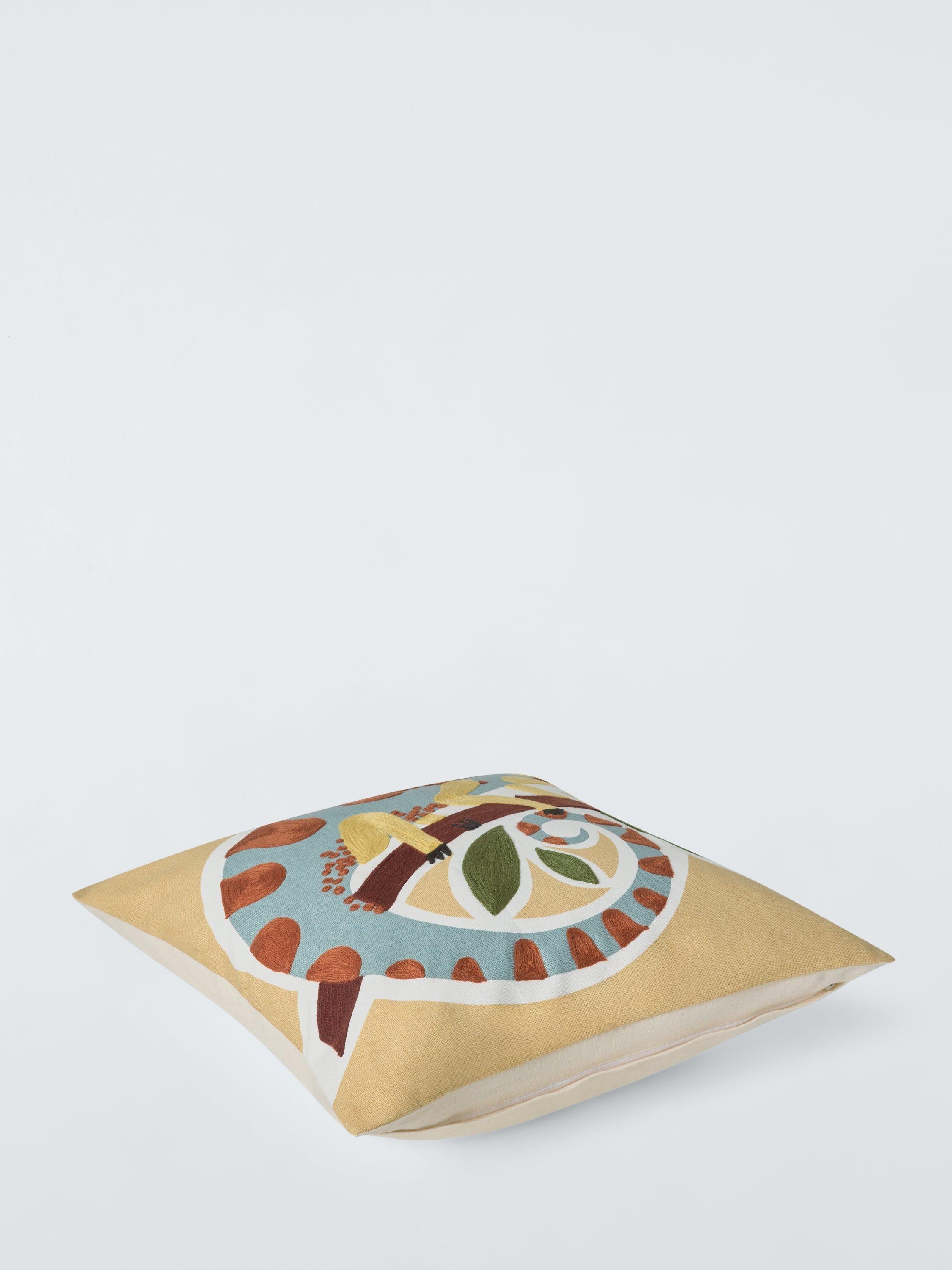 John Lewis George cushion butter yellow 50x50cm - British product