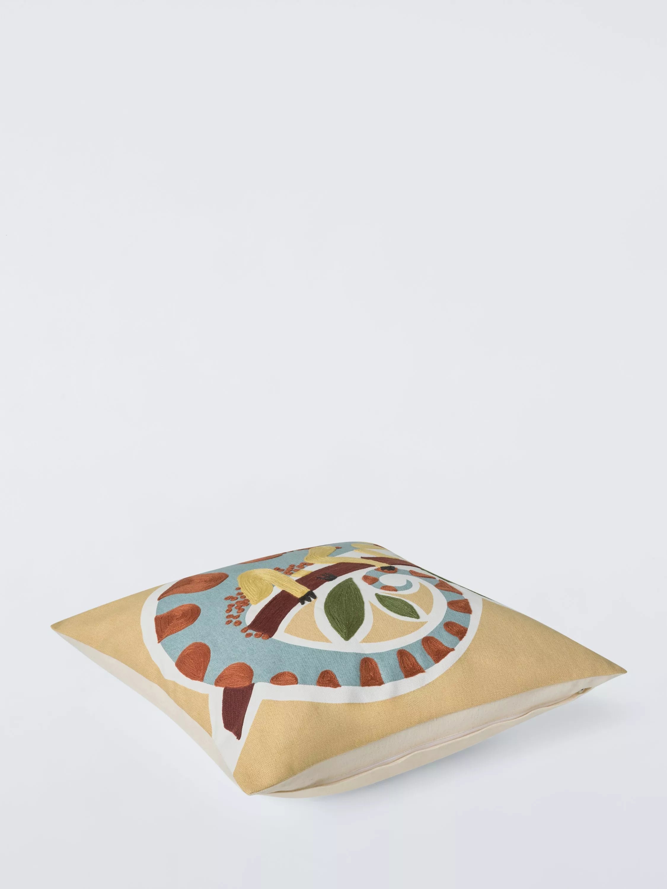 John Lewis George cushion butter yellow 50x50cm - British product