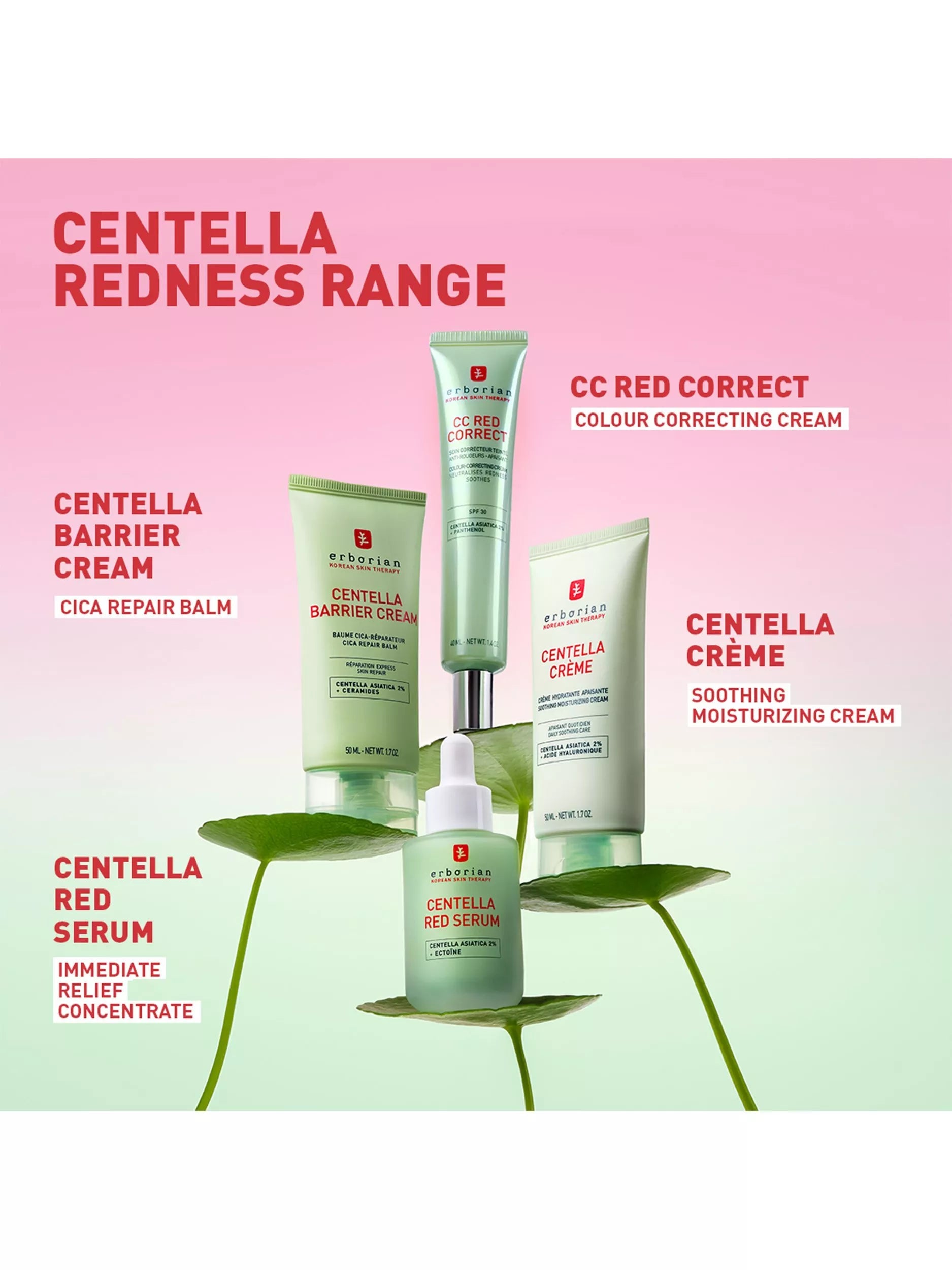 Erborian Centella Barrier Cream 50ml moisturiser, UK version