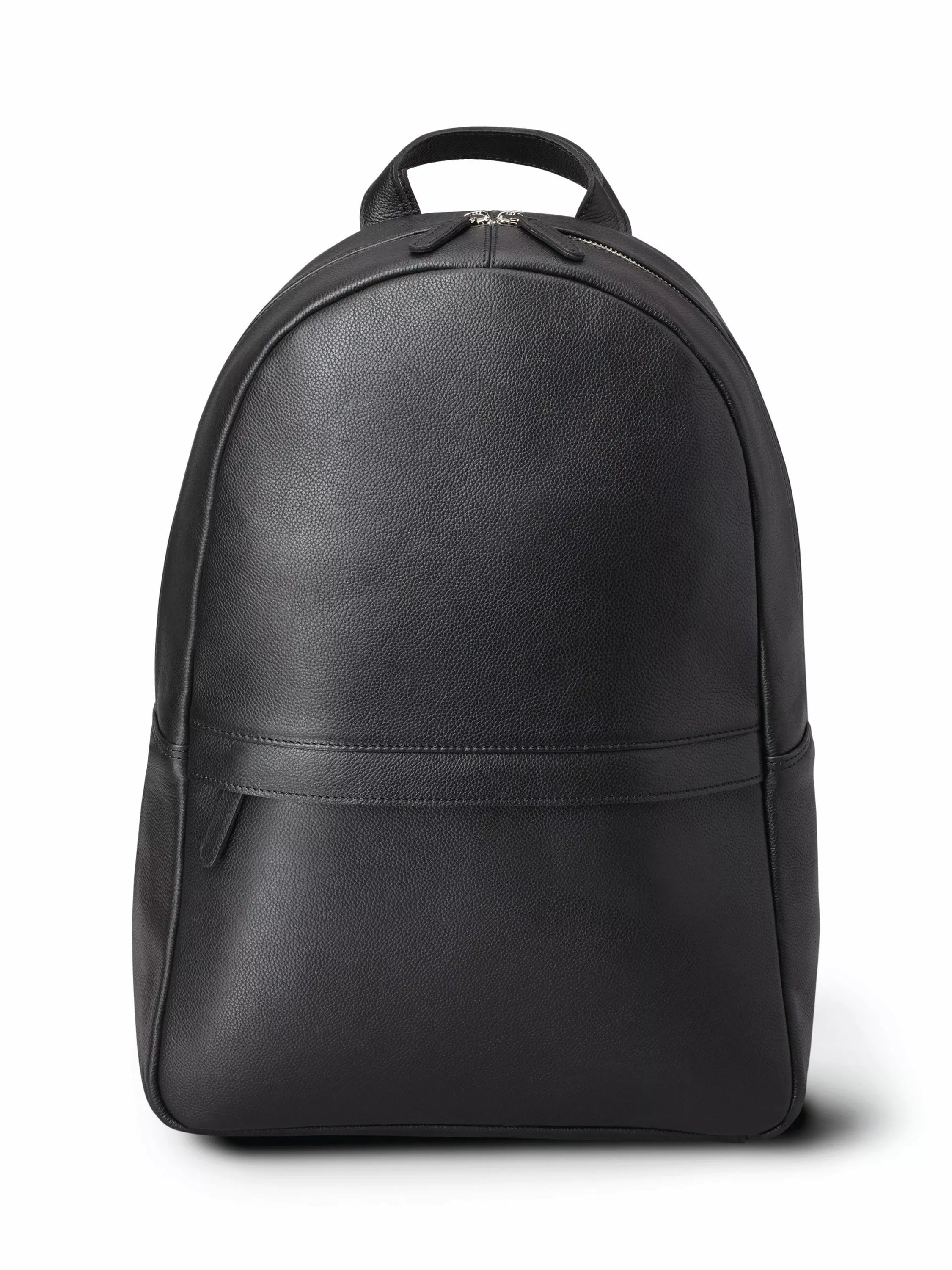 Charles Tyrwhitt grain leather black backpack, imported from the UK