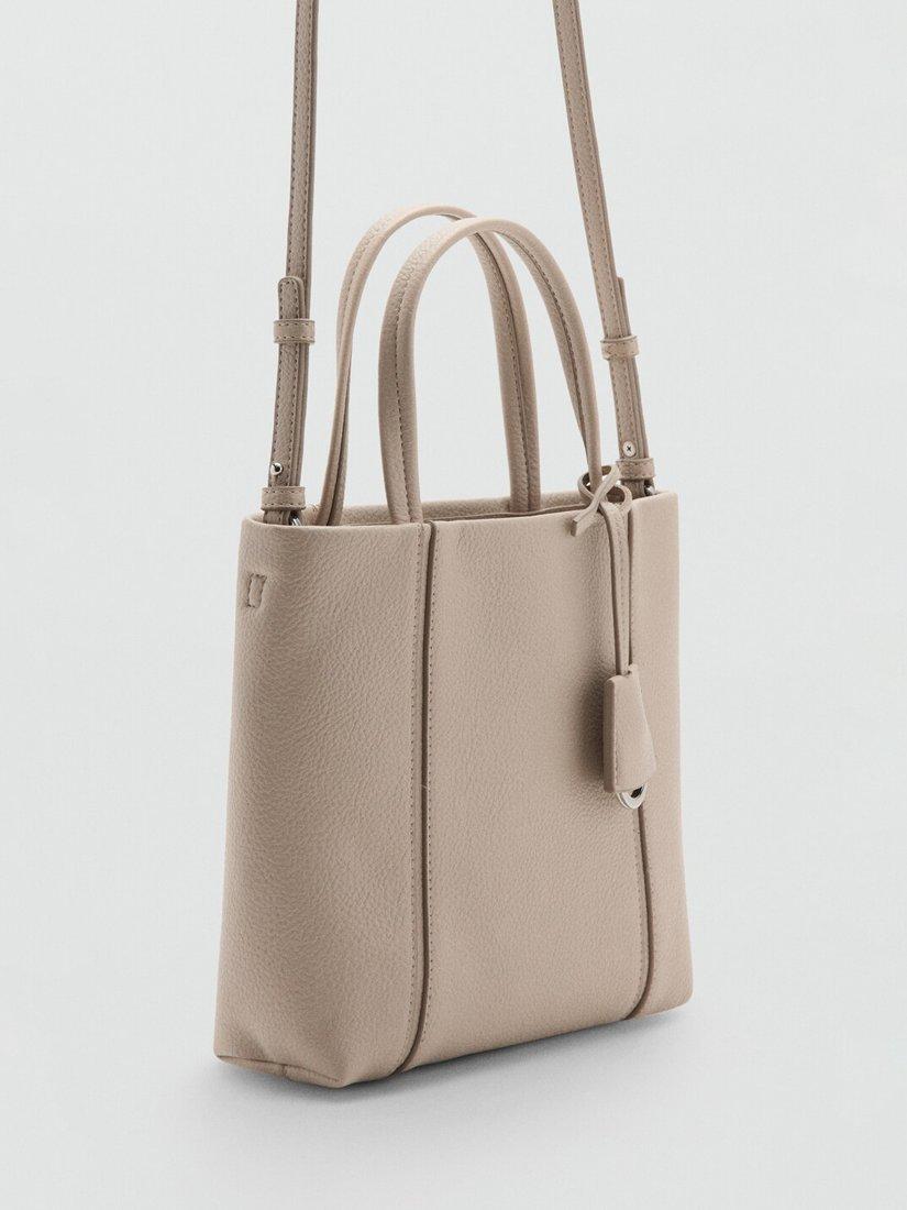 Mango Gracia shoulder bag Natural White - British product