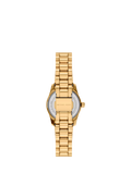 Michael Kors gold-tone watch set with pavé bracelet, UK version