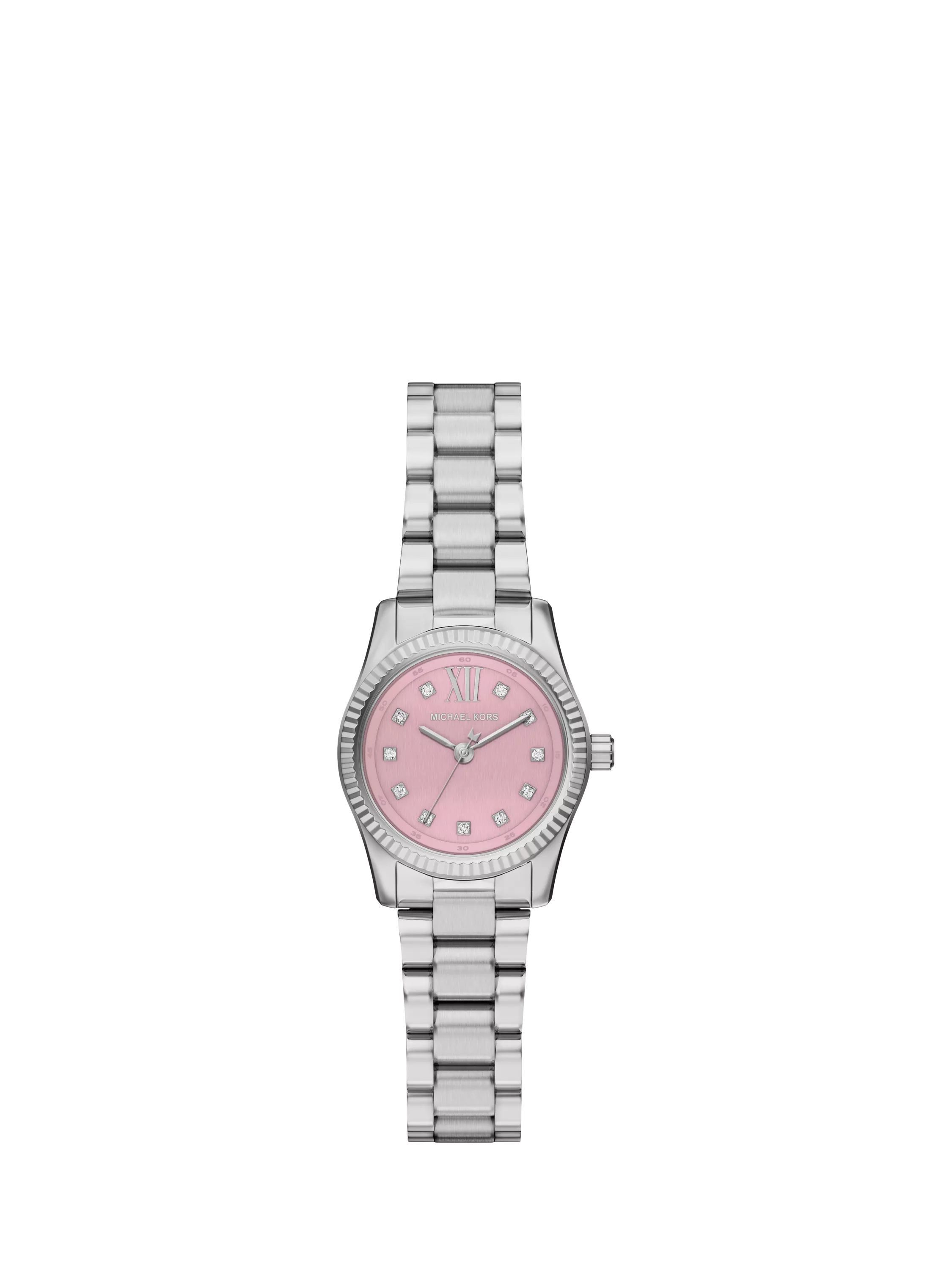 Michael Kors watch Petite Lexington pink dial (British brand)