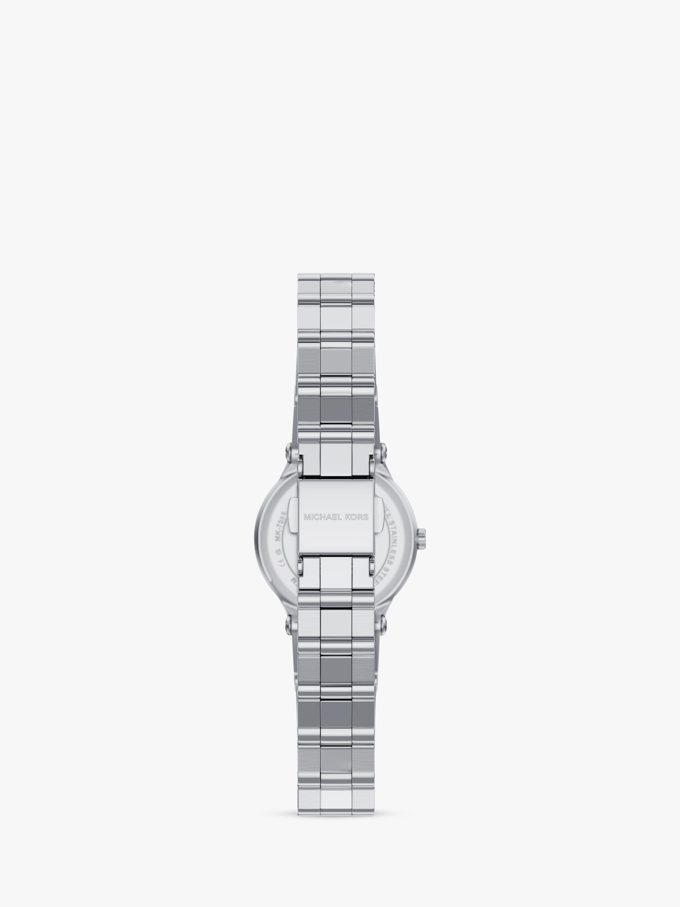 Michael Kors Petite Billie silver watch stainless steel bracelet (British brand)