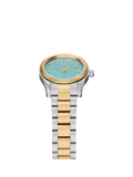 Michael Kors women's Petite Lexington two-tone watch, imported from the UK