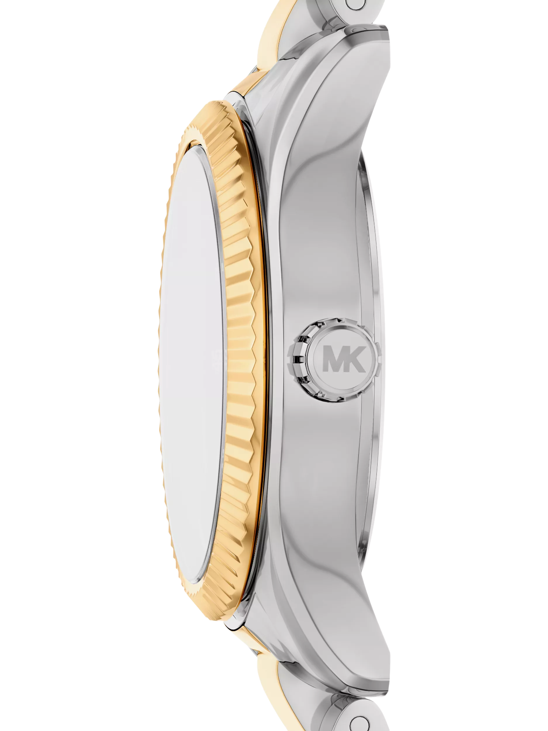 Michael Kors women's Petite Lexington two-tone watch, imported from the UK
