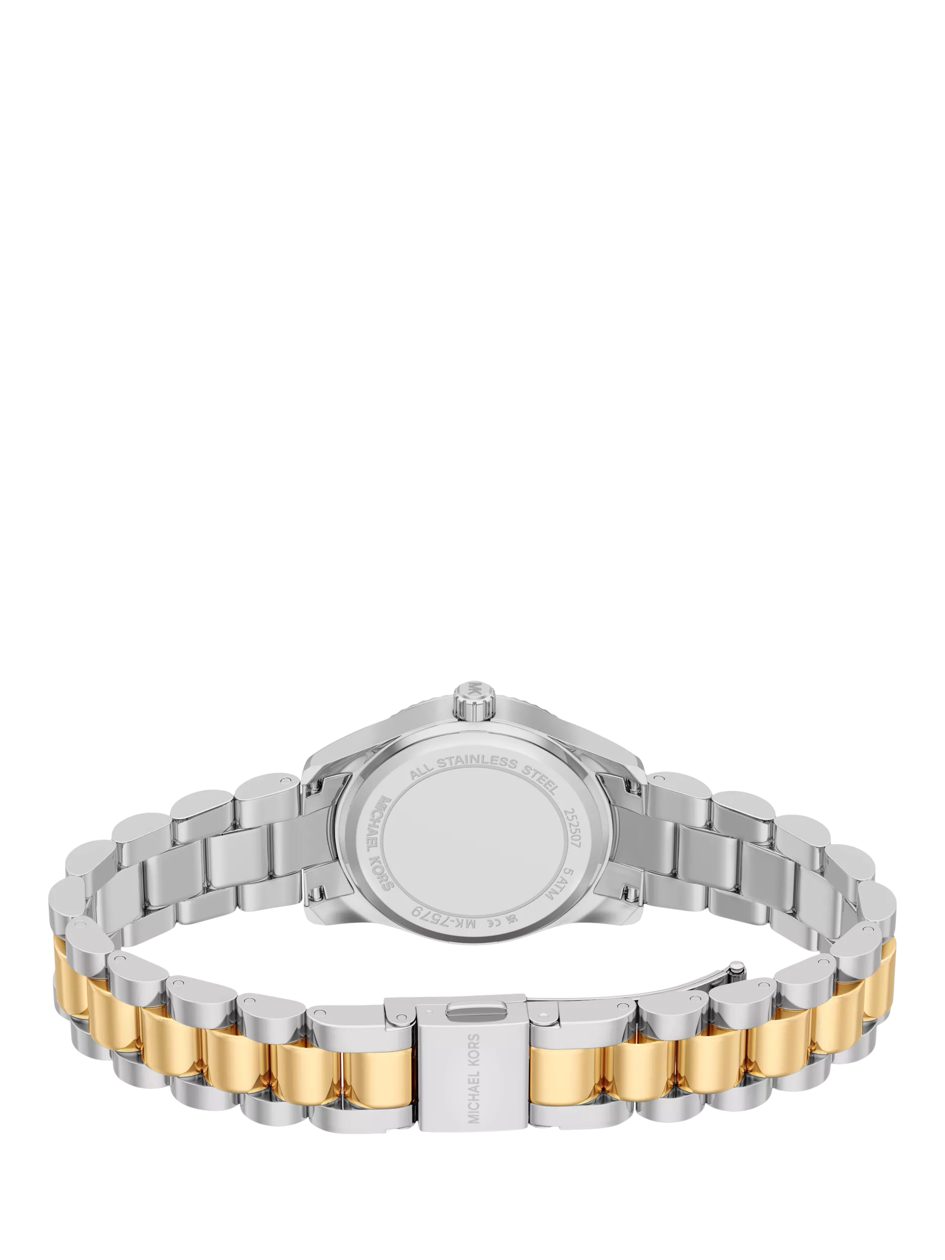 Michael Kors women's Petite Lexington two-tone watch, imported from the UK