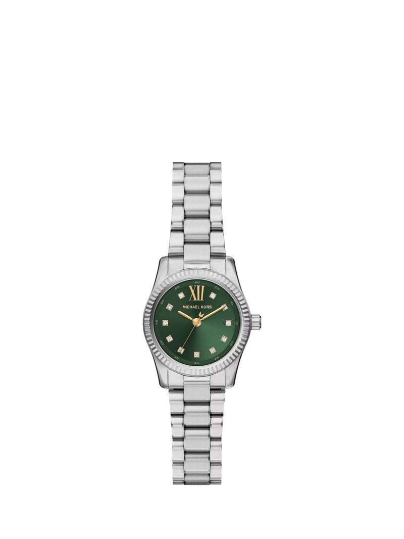 Michael Kors Petite Lexington watch green dial 26mm - British product