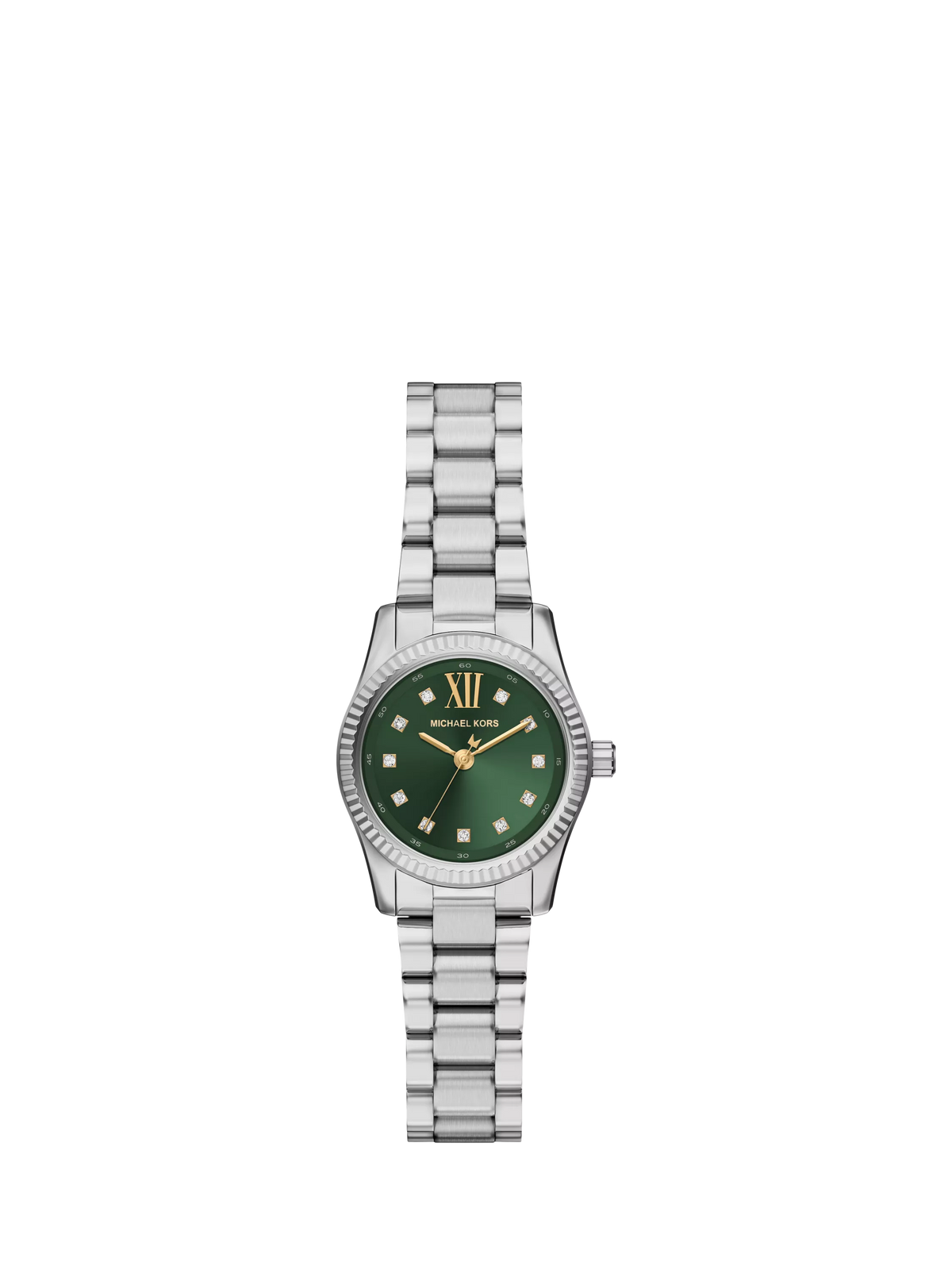 Michael Kors Petite Lexington watch green dial 26mm - British product