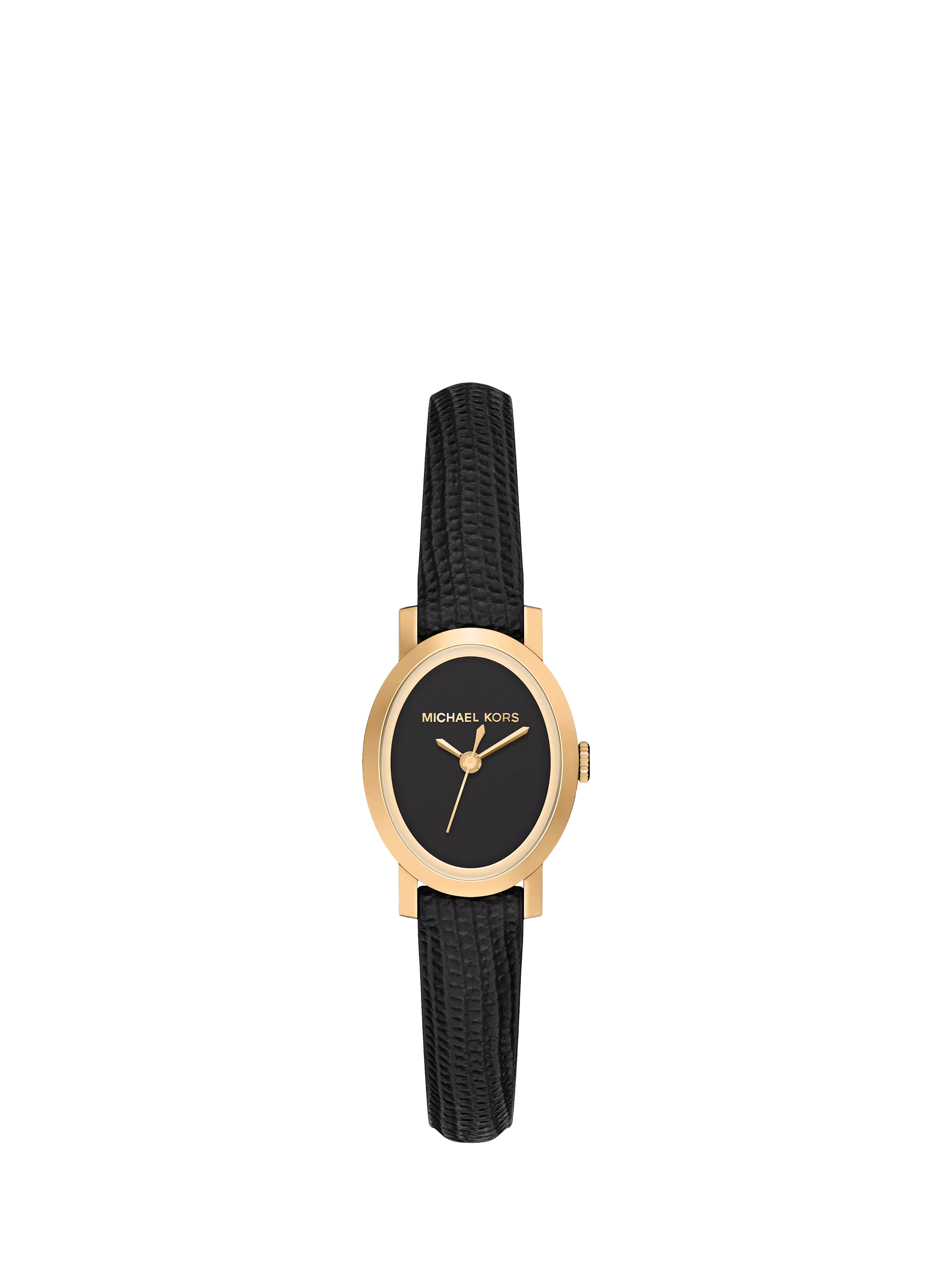 Michael Kors Maude women's oval leather watch - British product