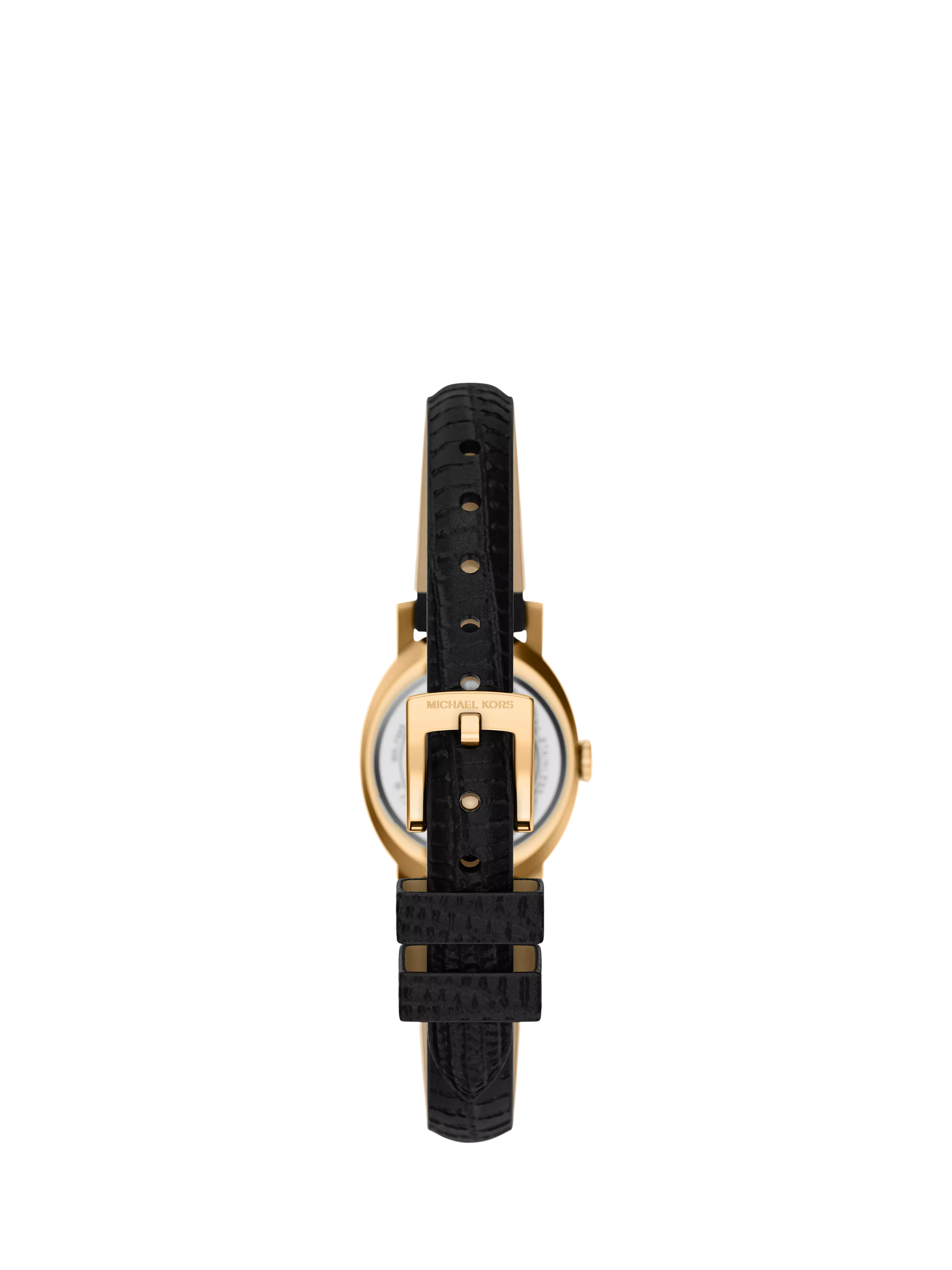 Michael Kors Maude women's oval leather watch - British product
