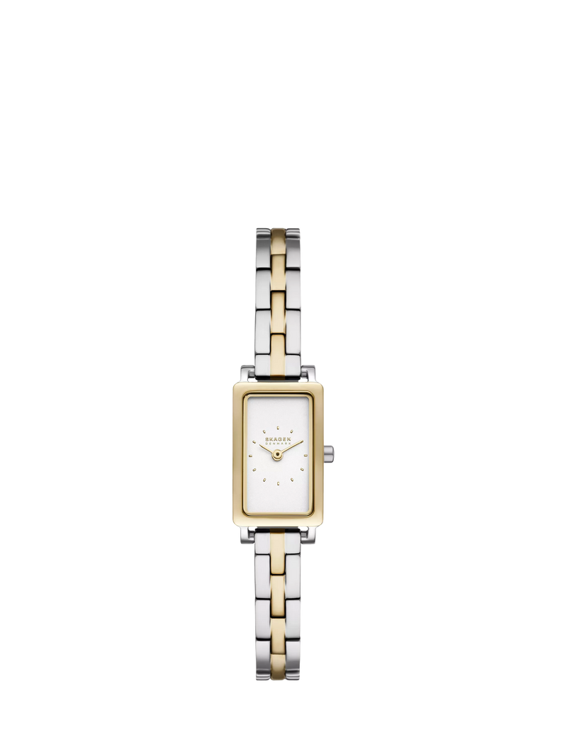 Skagen Hagen Micro women's two-tone bracelet watch 31mm (British brand)