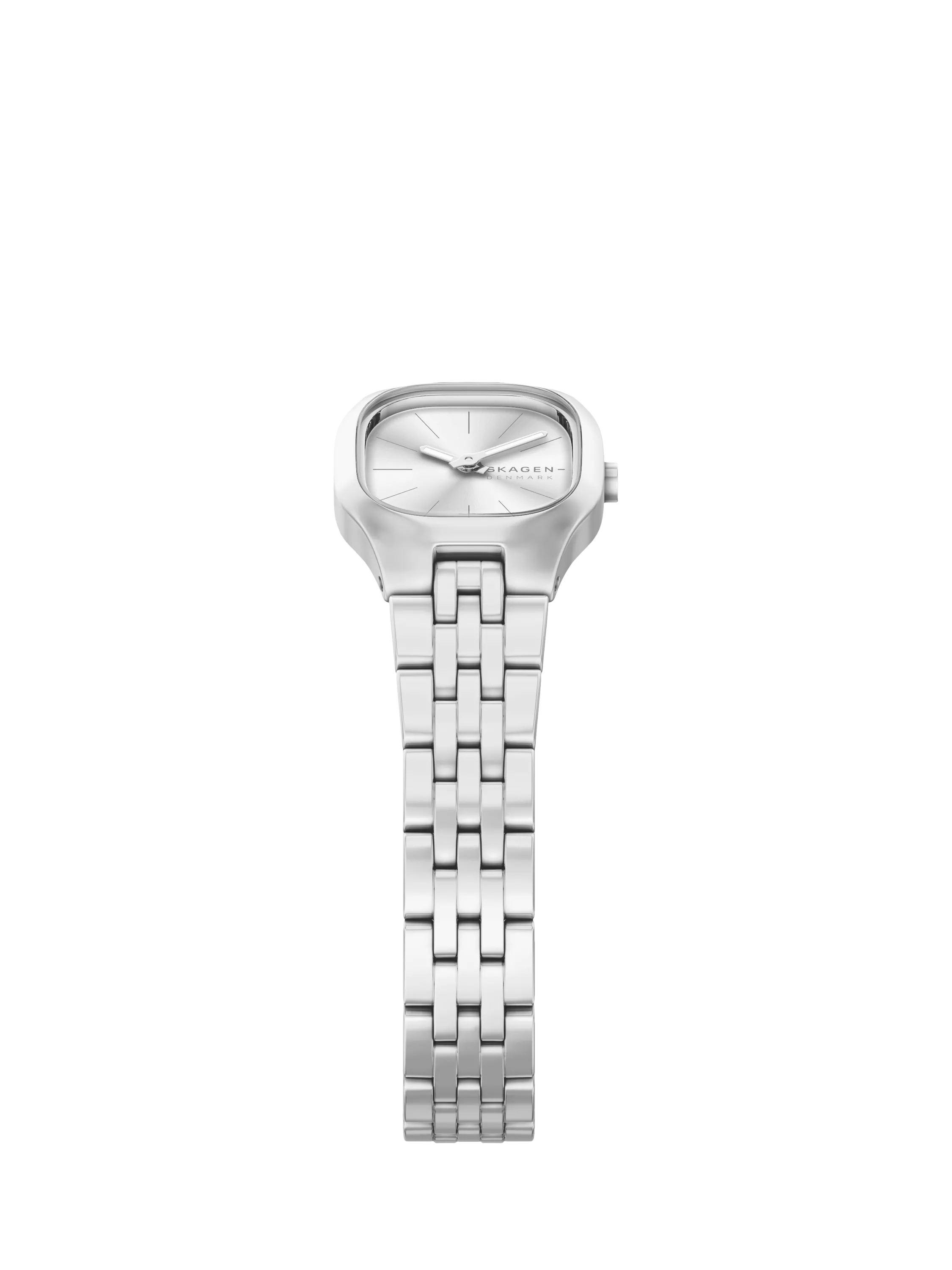 Skagen women's silver sunray dial watch, imported from the UK