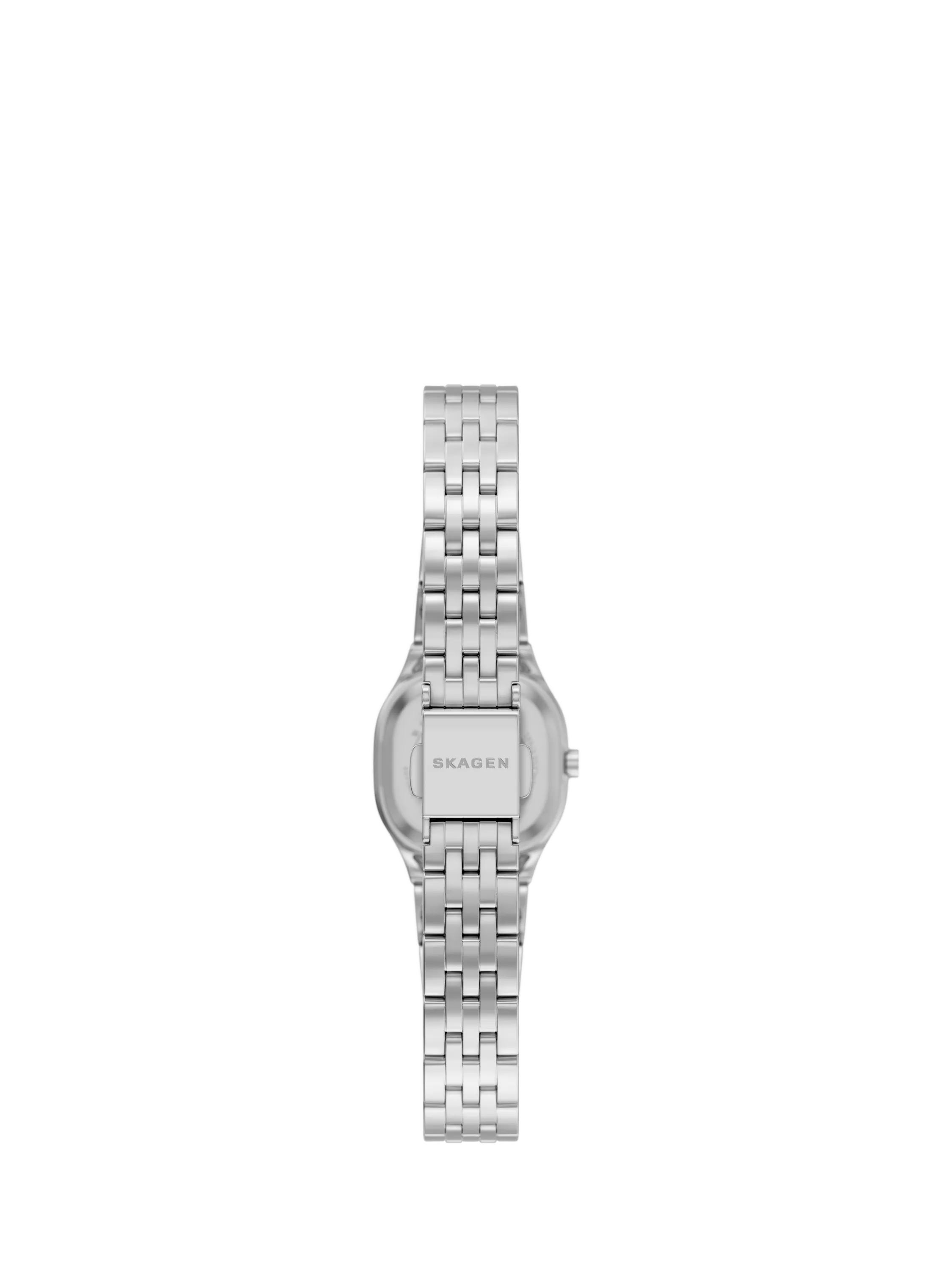 Skagen women's silver sunray dial watch, imported from the UK