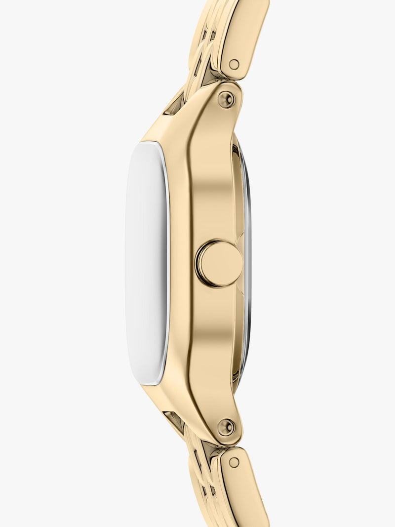 Skagen SKW3177 women's gold watch sunray dial stainless steel bracelet - British product