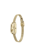 Skagen women's gold rectangular watch (British brand)
