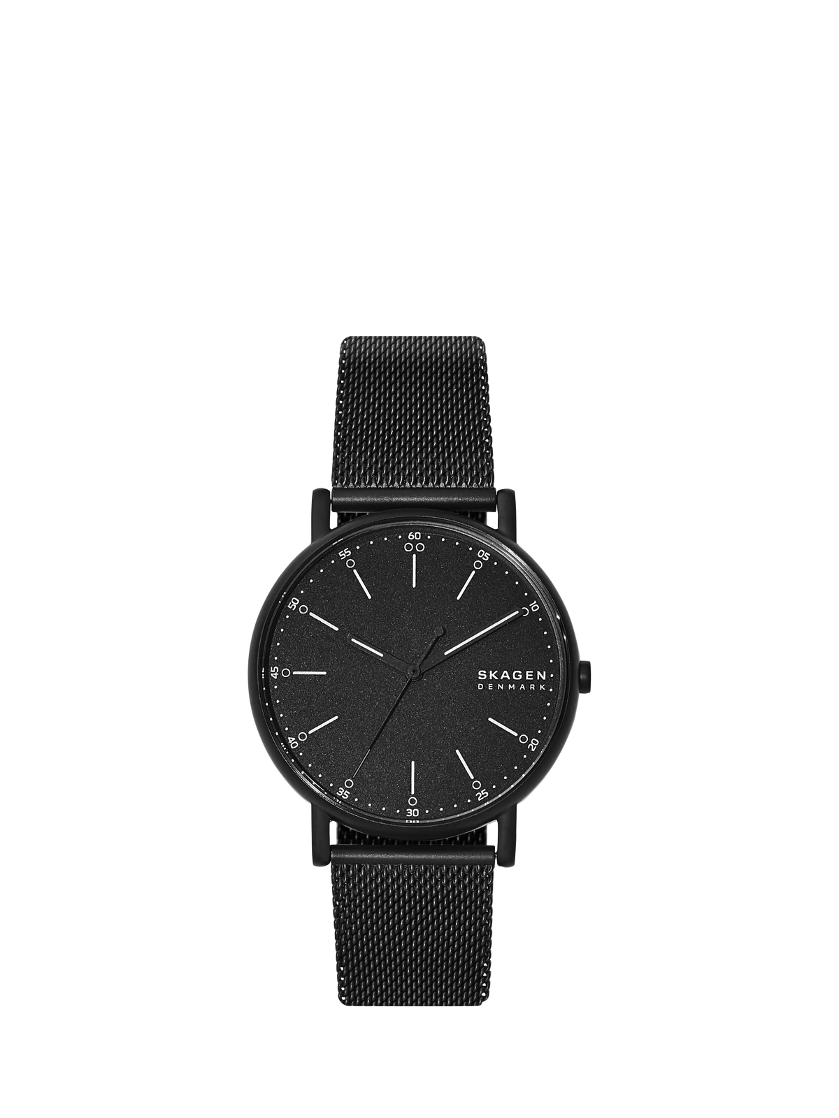 Skagen Signatur mesh watch 40mm black dial - British product