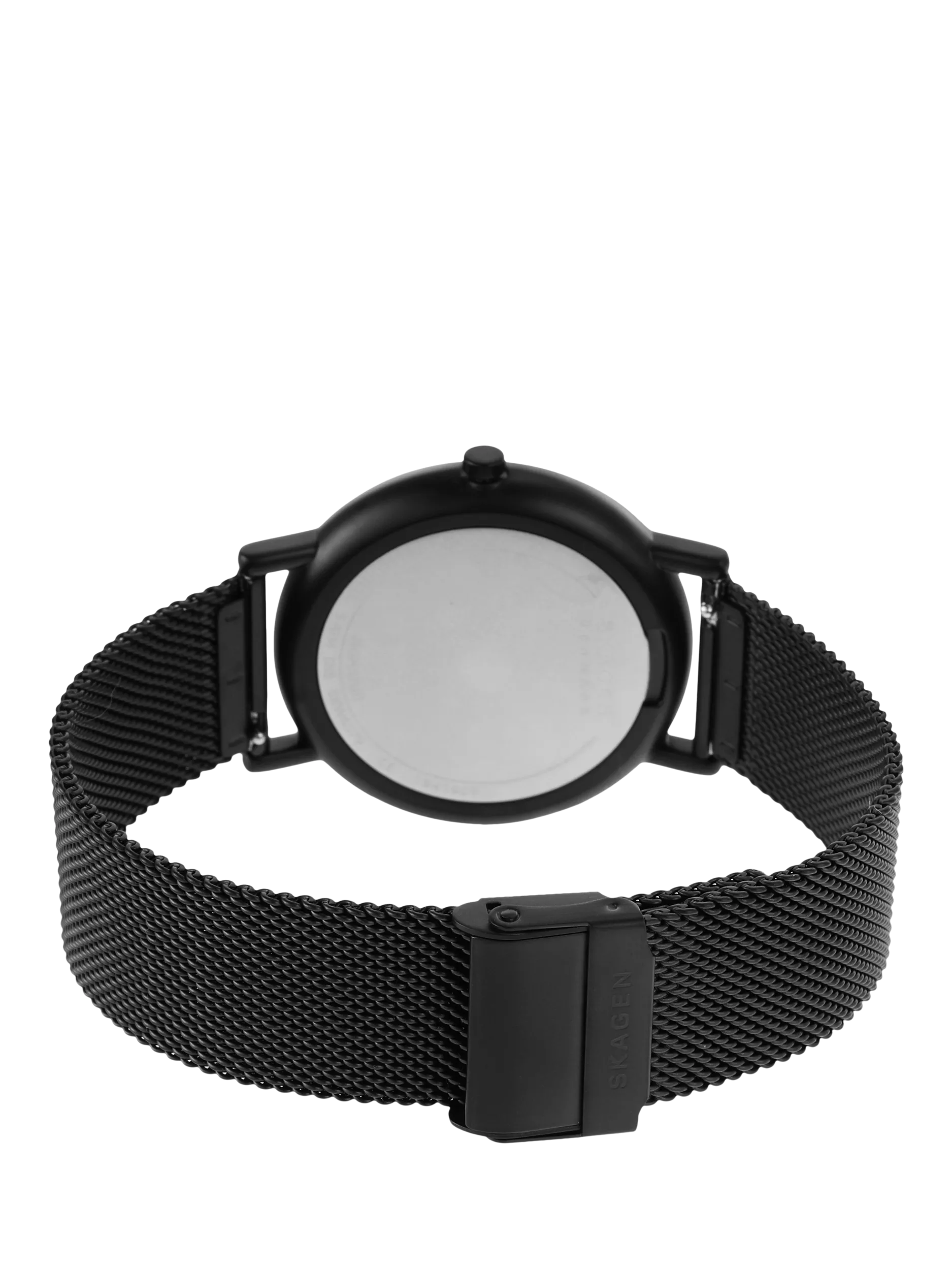 Skagen Signatur mesh watch 40mm black dial - British product