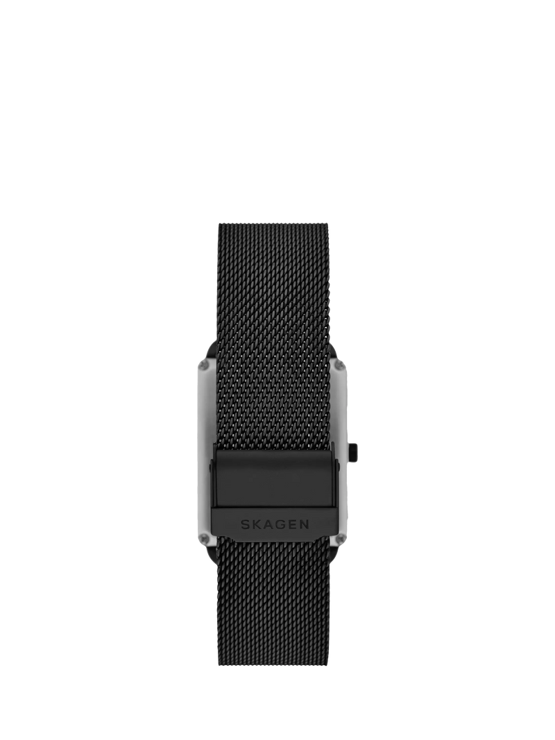 Skagen Hagen men's mesh watch black 36mm, UK version