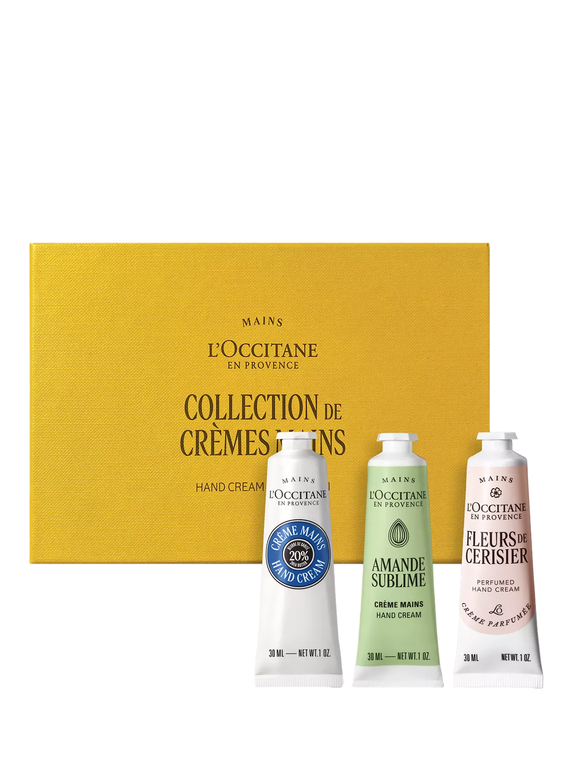 L'Occitane hand cream collection gift set 3 x 30ml (British brand)