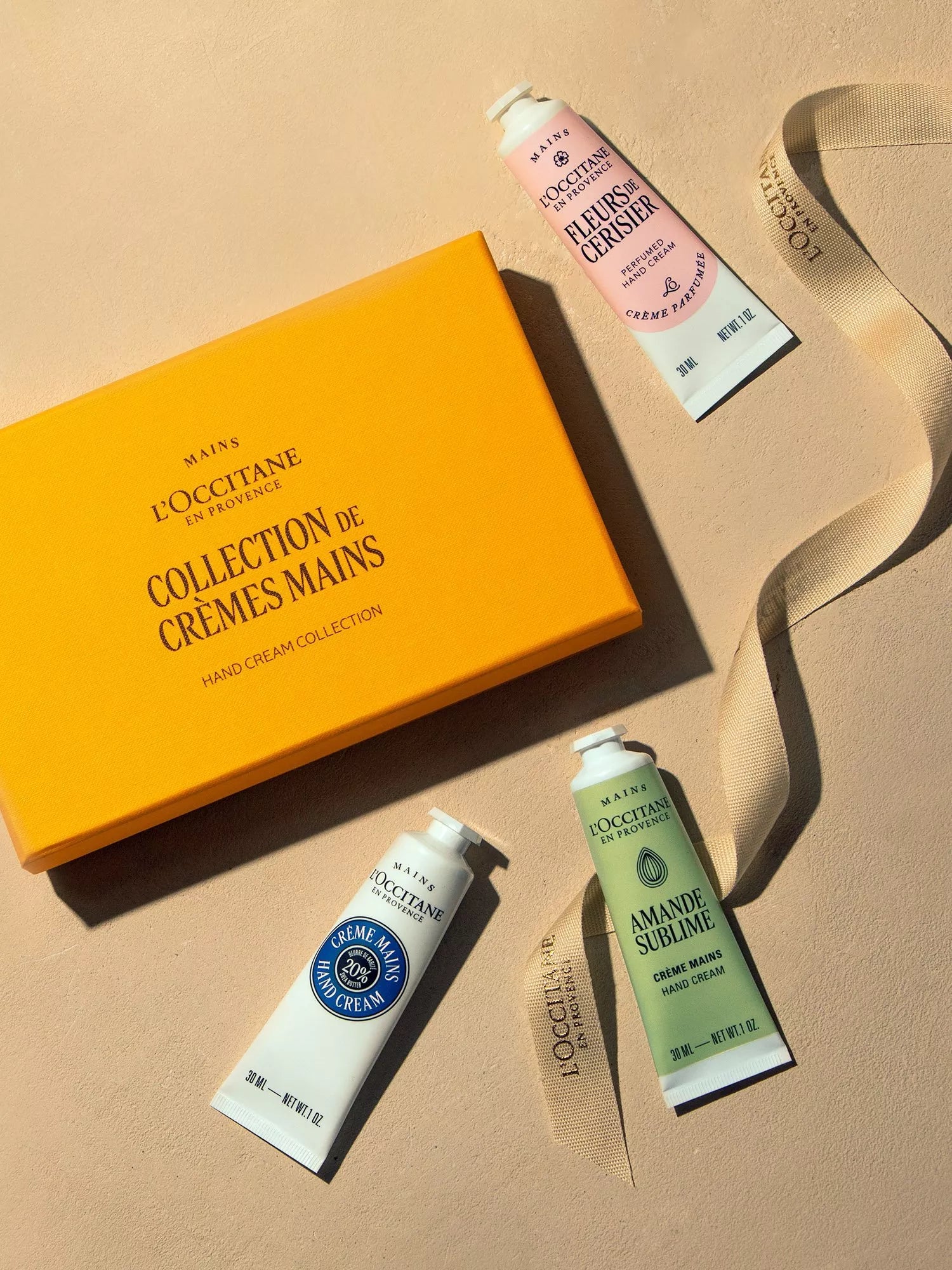L'Occitane hand cream collection gift set 3 x 30ml (British brand)