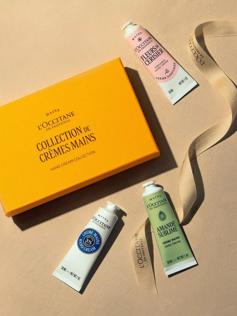 L'Occitane hand cream collection gift set 3 x 30ml (British brand)