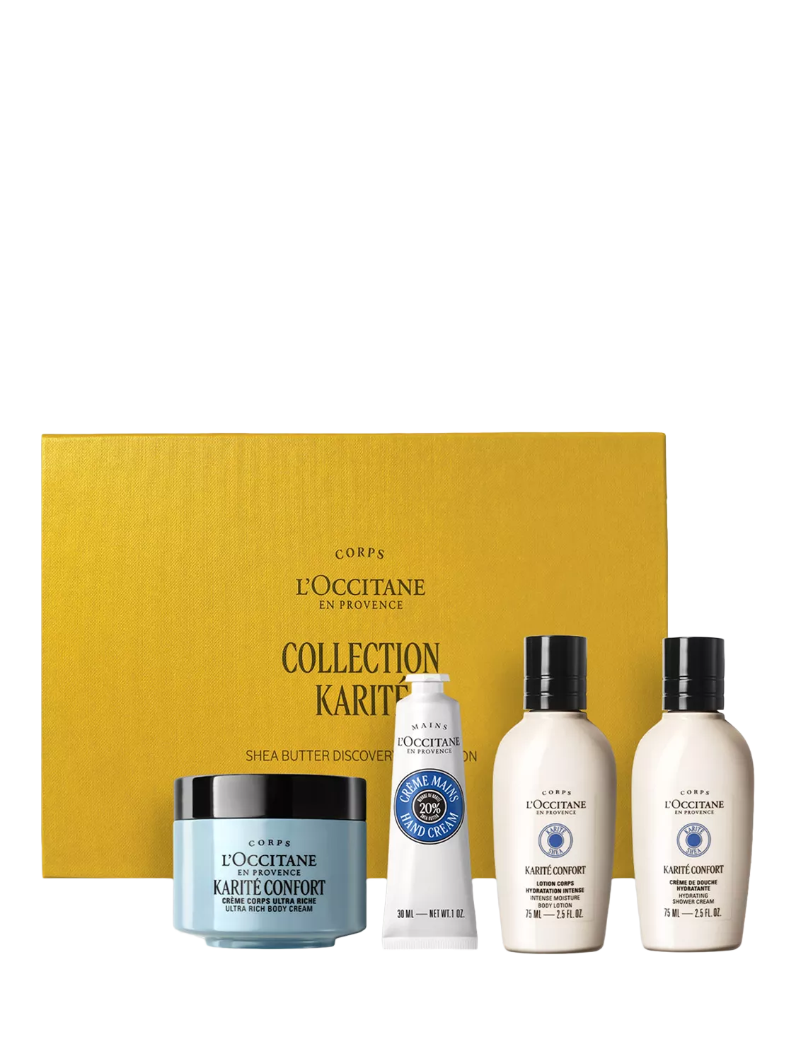 L'OCCITANE Shea Butter discovery collection gift set - British product