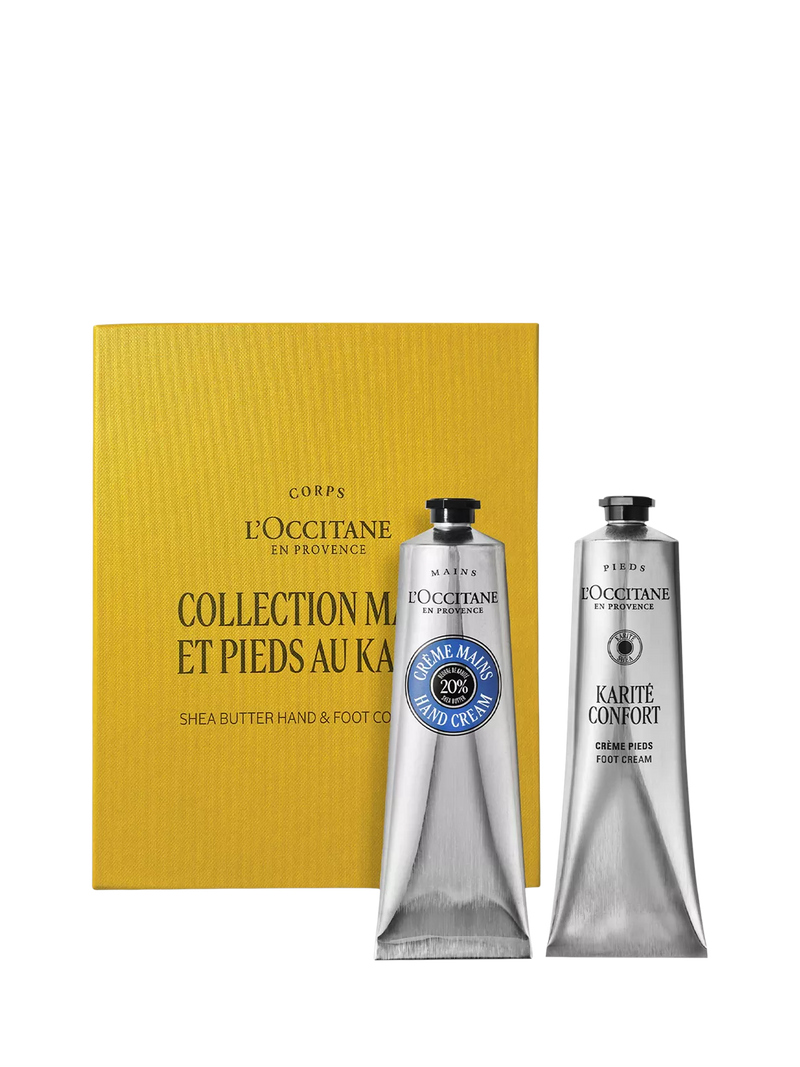 L'OCCITANE Shea Butter Hand & Foot Collection gift set 300ml, UK version