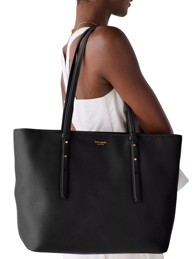 kate spade new york leather zipped tote bag (British brand)