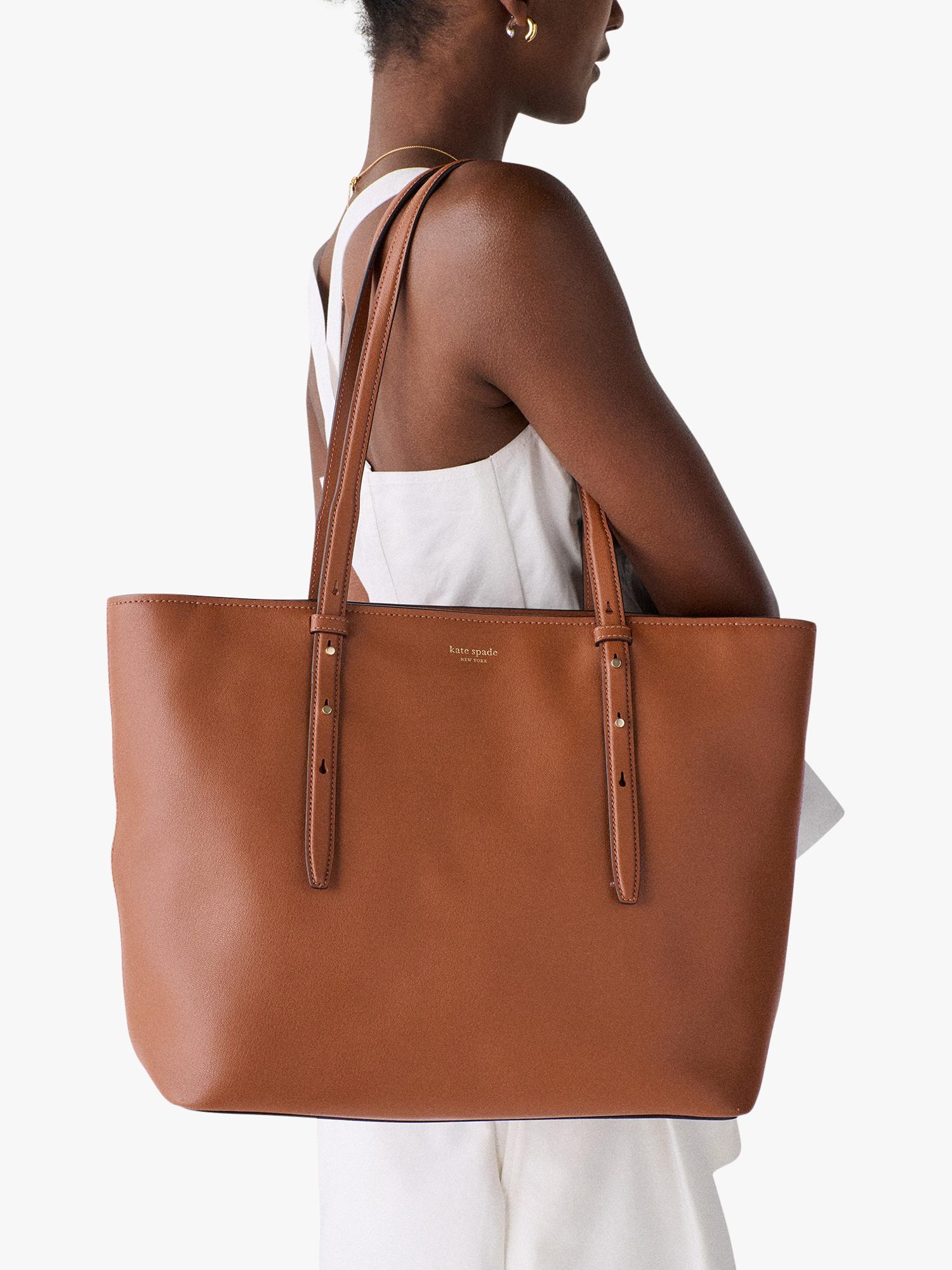 kate spade new york leather zipped tote bag (British brand)