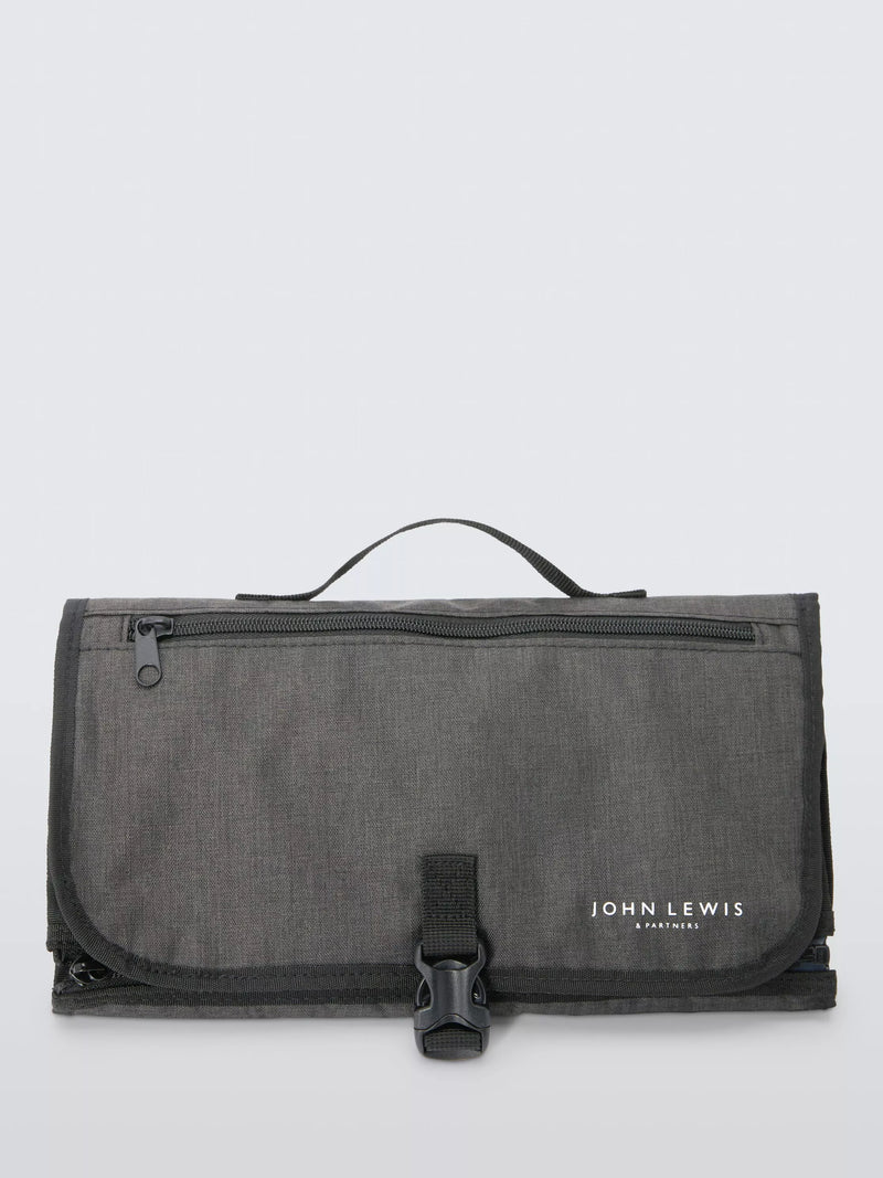 John Lewis travel changing mat black, imported from the UK
