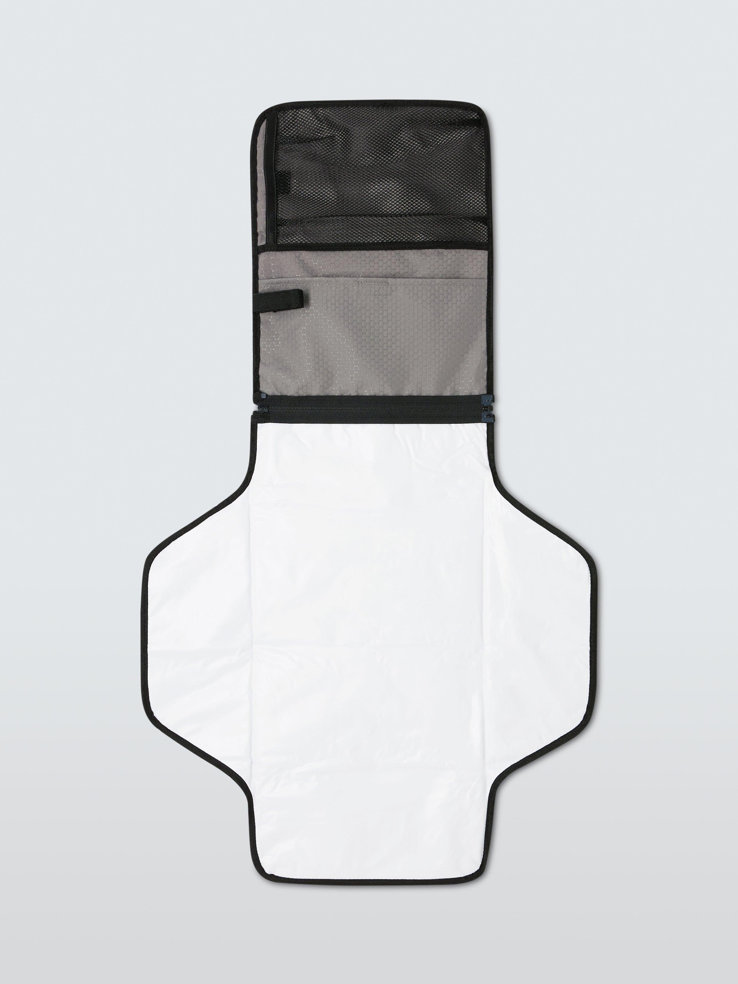 John Lewis travel changing mat black, imported from the UK