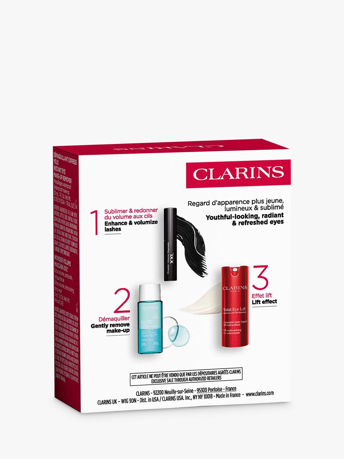 Clarins Total Eye Lift Collection skincare gift set, UK version