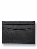 Charles Tyrwhitt leather card holder black, imported from the UK