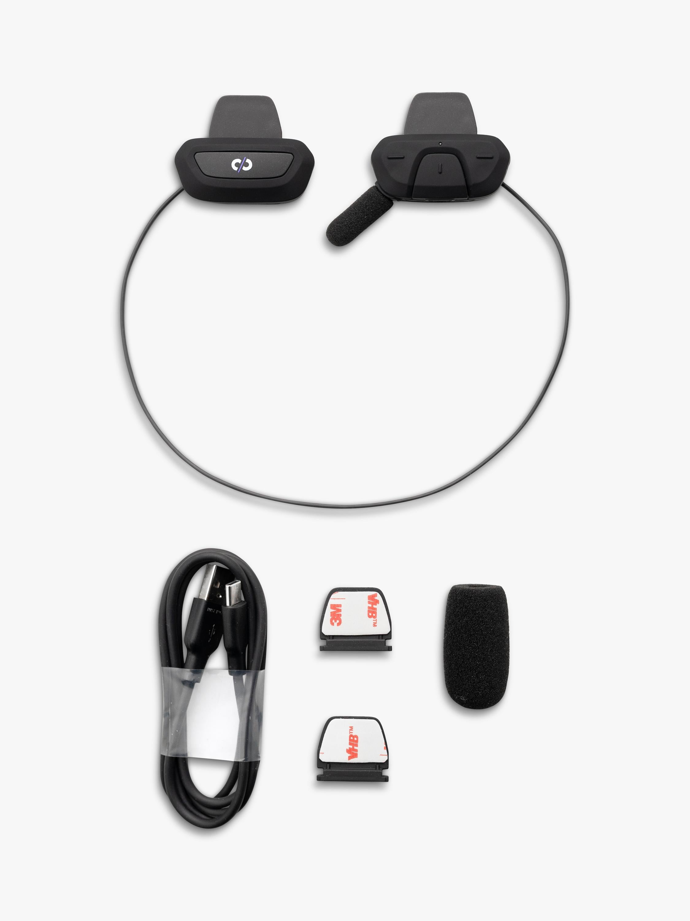 Supertooth Roamee wireless bike headphones black UK version