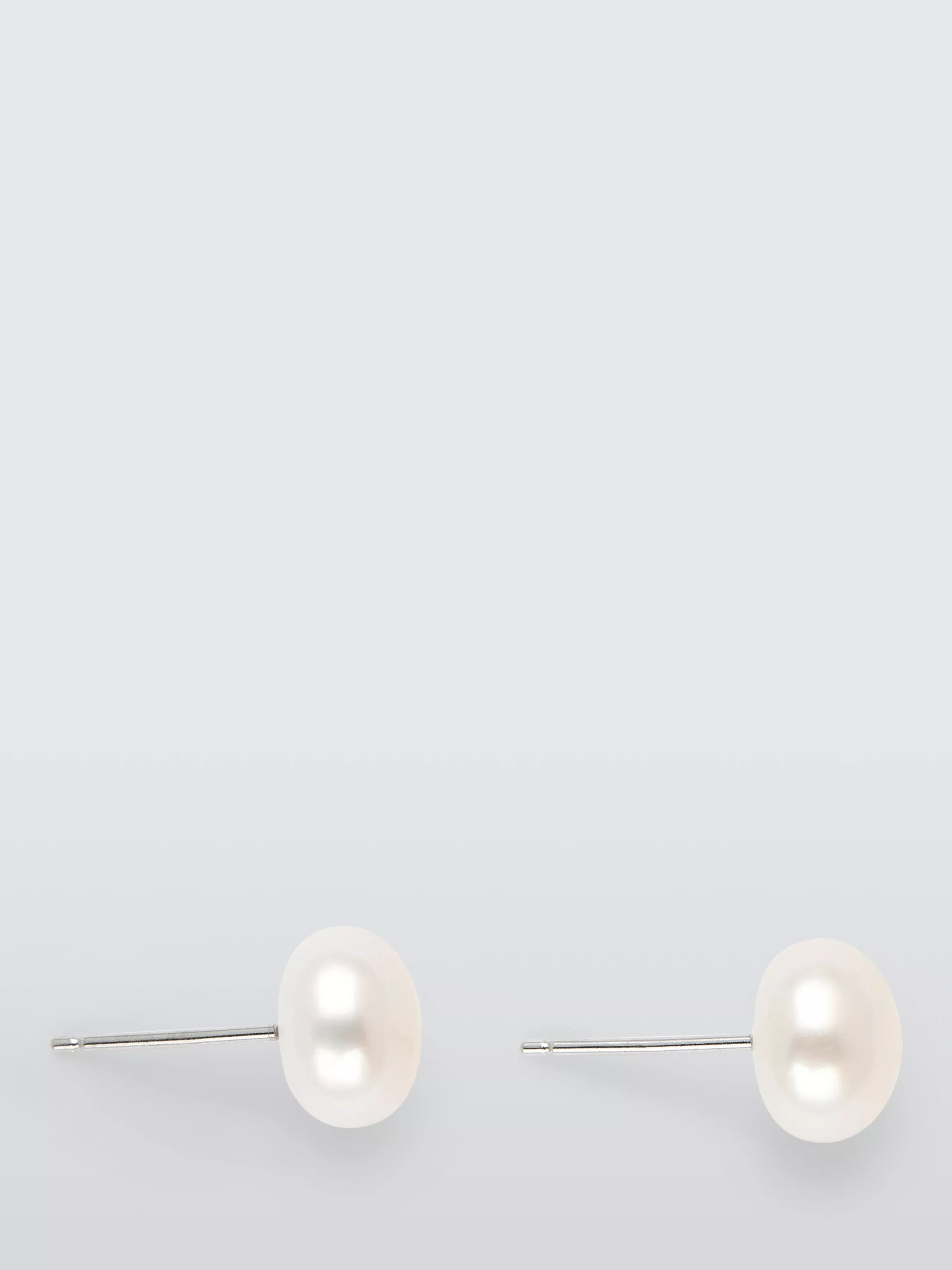 Lido stud earrings freshwater pearl 9-10mm - British product