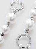Lido graduated pearl drop earrings sterling silver, imported from the UK