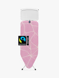 Brabantia Ironing Board C Lilac Waves 124x45cm, imported from the UK