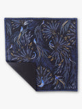 Sara Miller peacock cotton napkins set of 2 dark blue, UK version