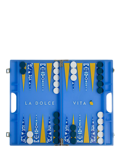 John Lewis MaisonGames La Dolce Vita Backgammon Board Game- Buy online at McGrocer