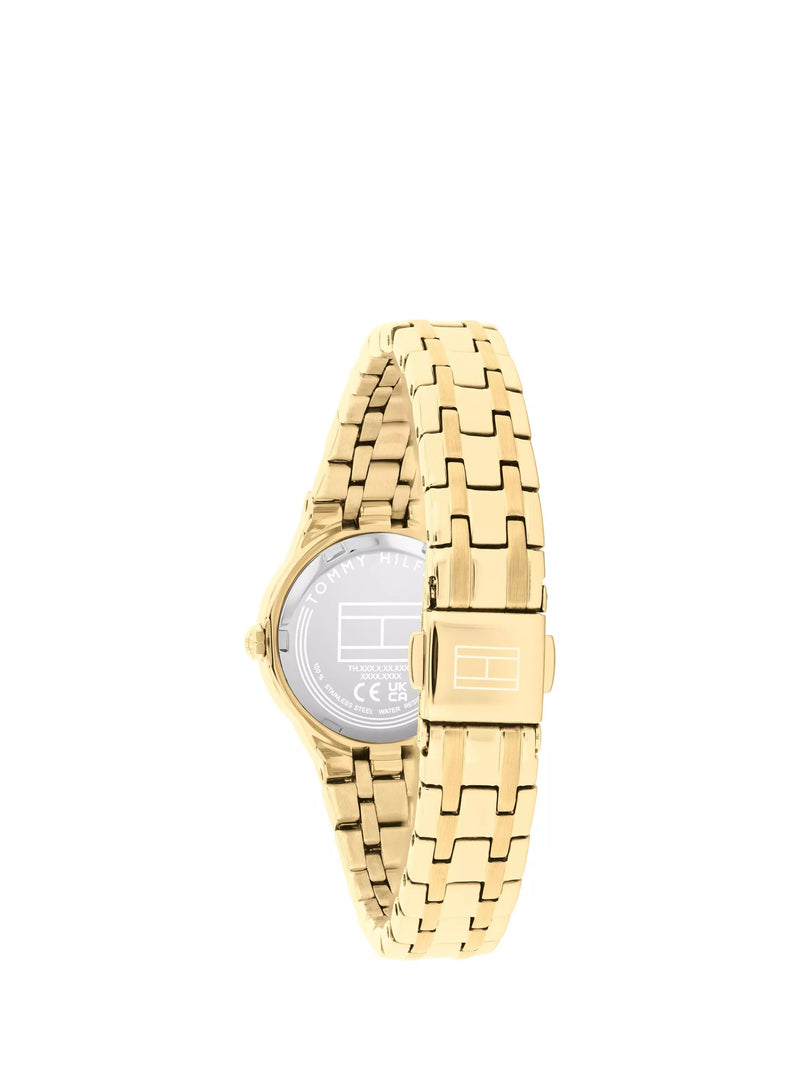 Tommy Hilfiger women's gold bracelet watch 25mm - British product