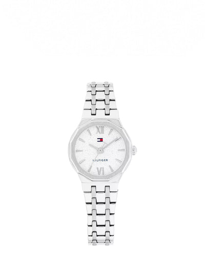 John Lewis Tommy Hilfiger Women's Round Bracelet Strap Watch, Silver- Buy online at McGrocer