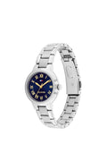 Tommy Hilfiger women's silver watch 28mm navy dial, UK version