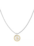 Tommy Hilfiger men's stainless steel anchor necklace (British brand)