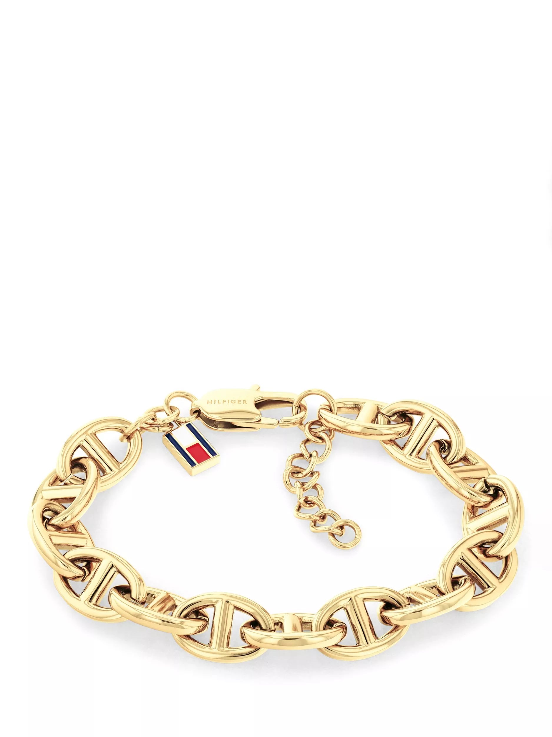 Tommy Hilfiger link chain bracelet gold (British brand)