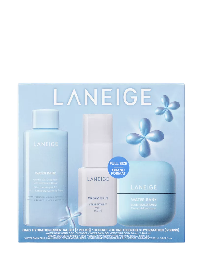 LANEIGE Daily Hydration skincare gift set - British product